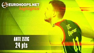 Ante Zizic (24 points) Highlights vs. VIRTUS SEGAFREDO BOLOGNA