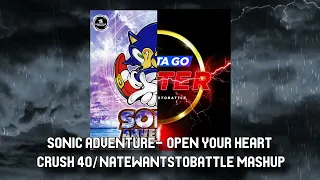 Sonic Adventure Open Your Heart Original VS NateWantsToBattle Mashup