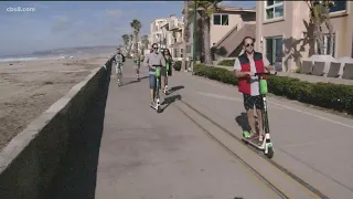 San Diego looking to downsize number of scooter companies in operation city-wide