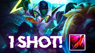 ONE SHOTTING ENEMIES with 1 ITEM | 14.5 Pyke Guide - Builds, Runes and MORE