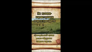 Як  козаки- характерники морок наводили «Запорізький козак може обдурити самого чорта». #козаки