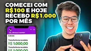 RECEBA 1000 REAIS POR MÊS EM DIVIDENDOS COMEÇANDO COM POUCO!