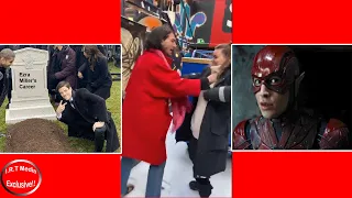 Flash actor Ezra Miller chokes Fan!