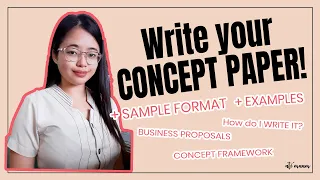 Writing Concept Paper | With Sample Format! | English A | Ate Ma'am Vlogs