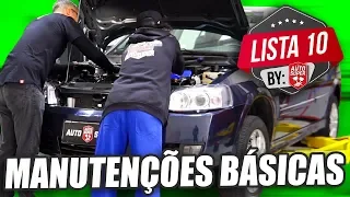 10 Manutenções Básicas Para Você Fazer no Seu Carro