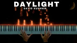 Daylight - David Kushner || Beautiful Piano Cover (Sheet Music)