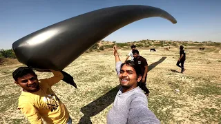 Experiment With 50 Feet Long Solar Balloon