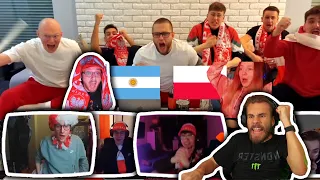 REAKCJA STREAMERÓW NA MECZ POLSKA ARGENTYNA (KASIX, YFL, XAYOO INDUSTRIES, PAGO, DEMONZZ1, SZYMOOL)