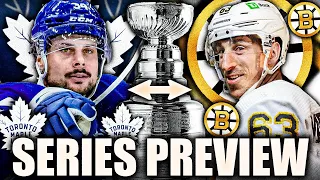 MAPLE LEAFS VS BRUINS 2024 PLAYOFFS SERIES PREVIEW & PREDICTIONS (Toronto VS Boston: One More Time)