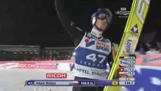 Adam Małysz Zakopane 2011 21.01.2011 Seria l 138,5m