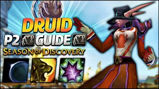 DRUID LvL 40 GUIDE, BIS, SPEC: Season of Discovery Phase 2 | Classic WOW