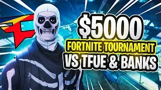 $5000 Fortnite Tournament - FaZe Tfue & FaZe Banks vs. Thiefs & Typical Gamer