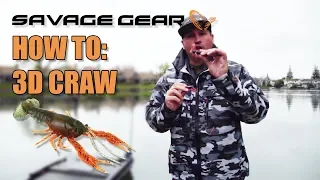 Savage Gear How to: 3D Craw with Nick "The Informative Fisherman" Smith