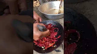 Cooking Naga style pork in village | Changki village Nagaland