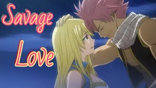 {AMV} Fairy tail NaLu / savage love مترجمة