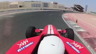 Formula DXB - Dubai Autodrome - 19 Aug 2023 - Two Instructors and Four cars on Track