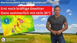 Nächste Woche mehr Hochdruck mit teils auch Hitze über 30 Grad