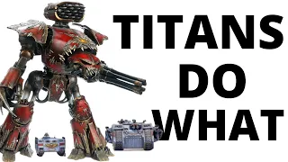 Titans in Warhammer 40K 10th Edition - How Strong are they In Game? Every Imperial Titan Reviewed!