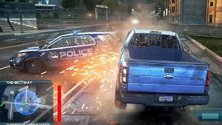 Action Packed Need For Speed: Most Wanted Police Chase Ford F 150 Rampage