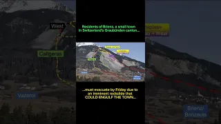 PREDICTION OF ROCKSLIDE TRAGEDY in #Brienz #switzerland #shorts