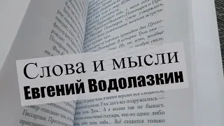 Слова и мысли. Евгений Водолазкин