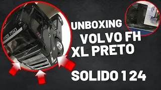 UNBOXING FH GLOBETROTTER XL 1:24 PRETO SOLIDO