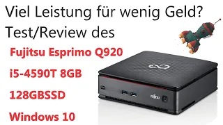 ✅ Gut & günstiger MiniPC mit Windows 10 Pro! | Esprimo Q920 Mini PC Intel i3 i5 i7 8GB Ram | office