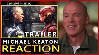 Michael Keaton Reaction The Flash Trailer DUB