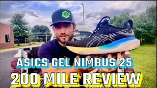 ASICS Gel Nimbus 25 Running Shoe, 200 Mile Review!