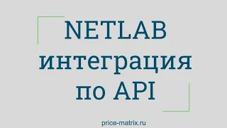 NETLAB  интеграция по API