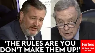 JUST IN: Dick Durbin Snaps At Ted Cruz In Front Of Entire Committee