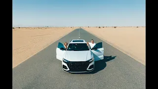 We had a nice drive in a Stunning white Audi RSQ8 in Dubai!
