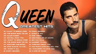 Queen Greatest Hits Full Album - Best Of Queen Playlist 2023