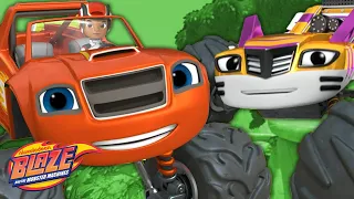 Blaze & Stripes Transform into Animal Monster Machines! | Blaze and the Monster Machines