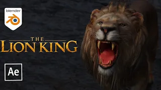 The Lion King - Simba's Roar | Blender 2.92 Remake and VFX Breakdown