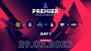 BLAST Premier Spring Showdown 2023, Day 1: NIP vs OG, Cloud9 vs CPH Flames, paiN vs MIBR