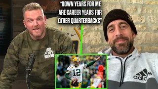 Aaron Rodgers Says "Down Years For Me Are Career Years For Other Quarterbacks"