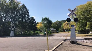 45th1/2 Ave Grade Crossing tour in Robbinsdale MN