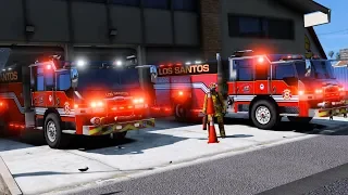 GTA 5 BOMBEROS | CHOQUE DE DOS AUTOS 911 EMERGENCIAS | TheAxelGamer