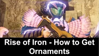 Destiny Rise of Iron - Everything We Know About Ornaments & How to Get Them