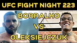 UFC Fight Night 223: Caio Borralho vs. Michał Oleksiejczuk Prediction