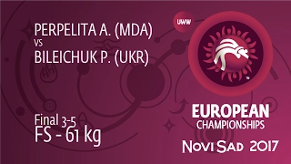 BRONZE FS - 61 kg: A. PERPELITA (MDA) df. P. BILEICHUK (UKR), 10-10