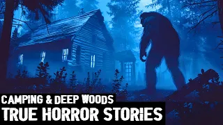 30 TRUE EXTREMELY INSANE SCARY CAMPING & DEEP WOODS HORROR STORIES (DOGMAN,SASQUATCH,WENDIGO, RAKE)