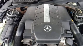 Как открыть багажник mercedes-benz S500 w220
