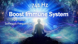 741 Hz, Cleanse Infections & Dissolve Toxins, Aura Cleanse, Boost Immune System, Healing Meditation