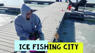 Provo Ice Fishing City - Catch and Cook