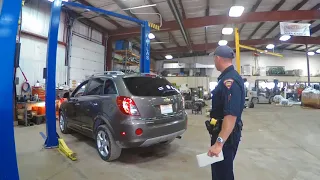 Live State Inspection of Rebuilt Car!