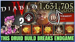 Diablo 4 - New INSANE Druid Build & Way to Play - Best Class At Endgame - Skills Paragon Gear Guide!