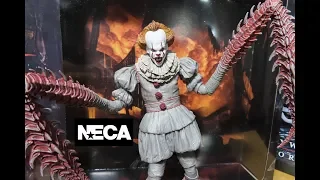 Neca Ultimate PENNYWISE THE DANCING CLOWN Figure w/ SPIDER ARMS unboxing & review!