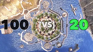 the ENTIRE SERVER MERGED to RAID [L2K] (100 vs. 20) RAID-CAM 🎥